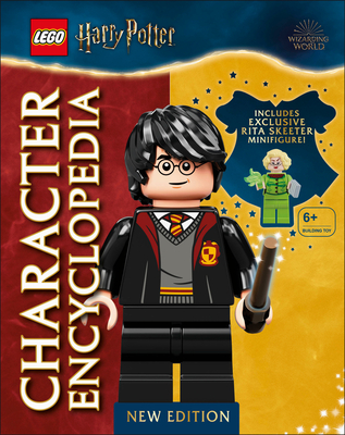 LEGO Harry Potter Character Encyclopedia New Edition: With Exclusive Rita Skeeter Minifigure Cover Image