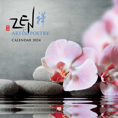 Zen Art & Poetry Wall Calendar 2024 (Art Calendar) Cover Image