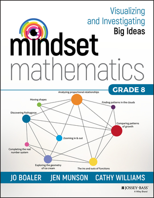 Mindset Mathematics: Visualizing and Investigating Big Ideas, Grade 8 Cover Image