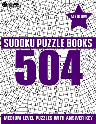 Sudoku Puzzles Book: Medium Level Sudoku, Medium Sudoku Puzzles