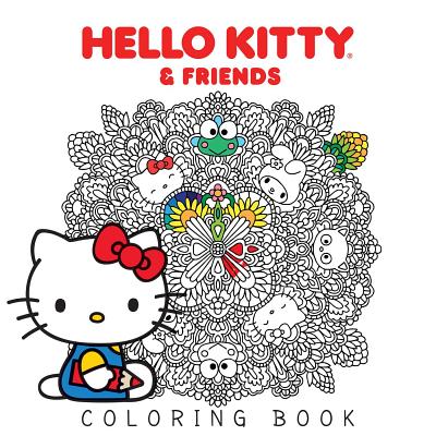 Hello Kitty & Friends Coloring Book Cover Image