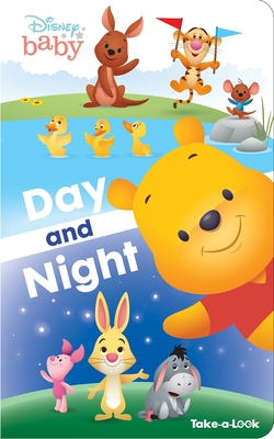 Disney Baby: Day and Night Take-A-Look Book: Take-A-Look Cover Image