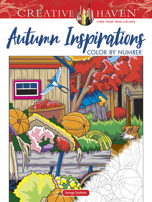 Creative Haven Winter Scenes Coloring Book (Adult Coloring Books