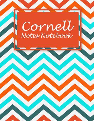 Cornell Notes Notebook: Colorful Book, Note Taking Notebook, Cornell Note Taking System Book, US Letter 120 Pages Large Size 8.5