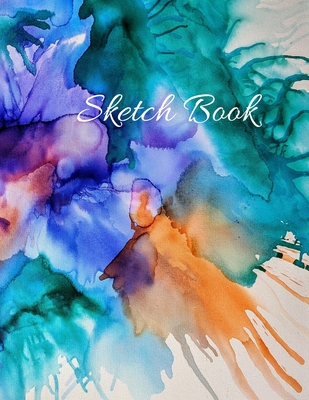 Sketch Book: Large Artistic Creative Colorful Notebook for Drawing