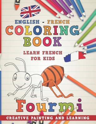 Coloring Book: English - French I Learn French for Kids I Creative painting and learning. (Learn Languages #2) Cover Image