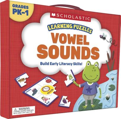 Learning Puzzles: Vowel Sounds By Scholastic, Scholastic (Editor) Cover Image