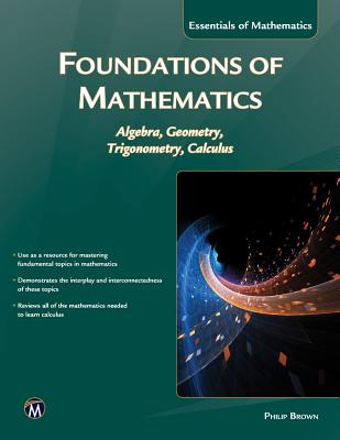 Foundations of Mathematics: Algebra, Geometry, Trigonometry and Calculus Cover Image