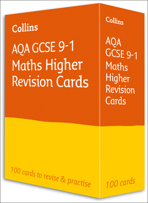 Collins GCSE 9-1 Revision – New AQA GCSE 9-1 Maths Higher Revision Flashcards By Collins GCSE Cover Image