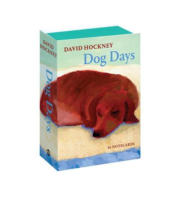 David Hockney Dog Days: Notecards | Parnassus Books