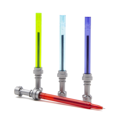 Lego Star Wars Lightsaber Gel Pen Set By Santoki (Created by) Cover Image