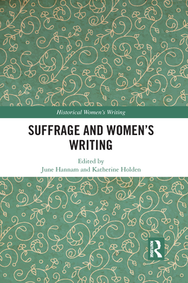 Suffrage and Women's Writing Cover Image