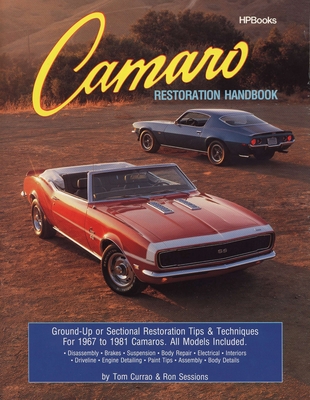 Camaro Restoration Handbook: Ground-Up or Sectional Restoration Tips & Techniques for 1967 to 1981 Camaros Cover Image