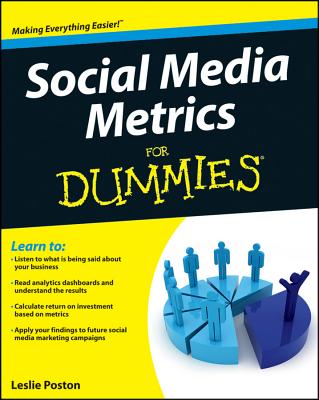Social Media Metrics for Dummies Cover