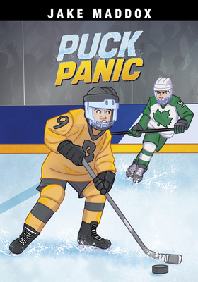 Puck Panic (Jake Maddox Sports Stories) By Jake Maddox, Alan Brown (Illustrator) Cover Image