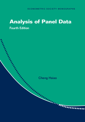 Analysis of Panel Data (Econometric Society Monographs) By Cheng Hsiao Cover Image