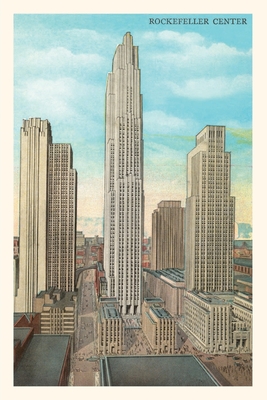 Vintage Journal Rockefeller Center By Found Image Press (Producer) Cover Image