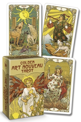 Golden Art Nouveau Tarot Mini By Giulia Francesca Massaglia Cover Image