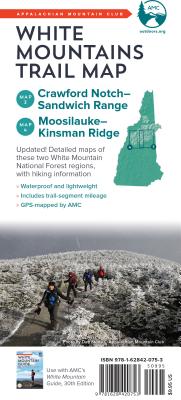 AMC White Mountains Trail Maps 3-4: Crawford Notch-Sandwich Range and Moosilauke-Kinsman  Cover Image