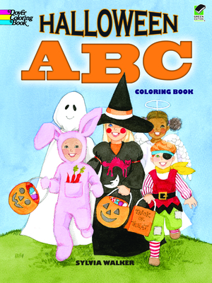 Halloween ABC Coloring Book Cover Image