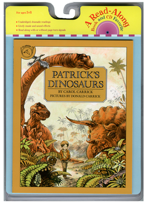 Patrick's Dinosaurs Book & Cd Cover Image