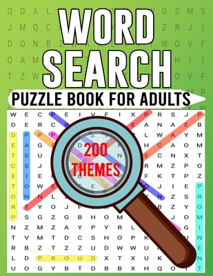 Word Search Puzzle Book for Adults: Easy to See Large Print Word Search Book for Adults with a Huge Supply of Puzzles Cover Image