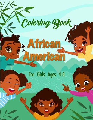 African American Kids, Ages 4-8, Black Coloring Books, African American Coloring  Books, Black Children Art, Black Children Coloring Book 