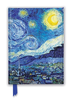 Vincent van Gogh: Starry Night (Foiled Journal) (Flame Tree Notebooks) Cover Image