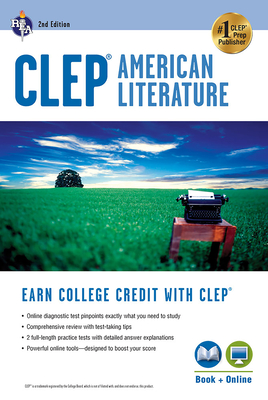 Cover for Clep(r) American Literature Book + Online