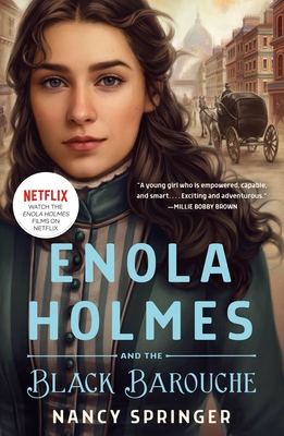 Enola Holmes and the Black Barouche Cover Image
