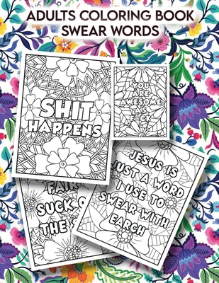 Adult Coloring Books Swear words