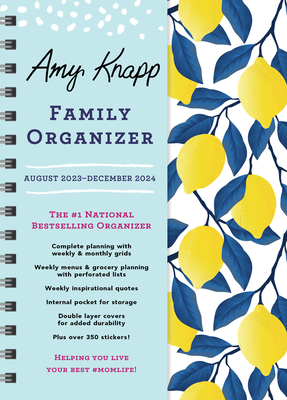 2024 Amy Knapp's Family Organizer: August 2023 - December 2024 (Amy Knapp's Plan Your Life Calendars) By Amy Knapp Cover Image