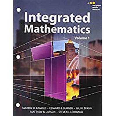 Interactive Student Edition Volume 1 (Consumable) 2015 (Hmh Integrated Math 1)