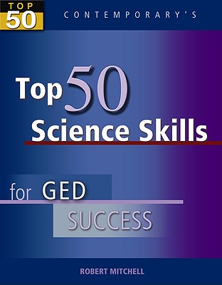 Top 50 Science Skills for GED Success, Student Text Only (GED Calculators) Cover Image