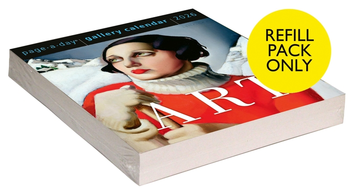 Art Page-A-Day® Gallery Calendar Refill Pack 2026 By Workman Calendars Cover Image