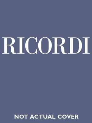 Gloria, RV 589: Ricordi Opera Vocal Score Series Cover Image