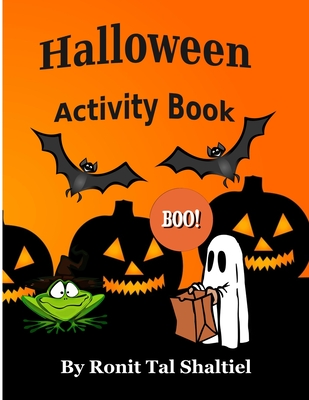 Halloween activity book: Coloring, counting, mazes and hidden words game-for kids. (Holiday Book for Kids #1)