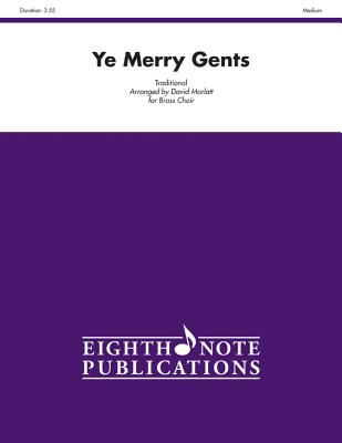 Ye Merry Gents: Score & Parts (Eighth Note Publications) Cover Image