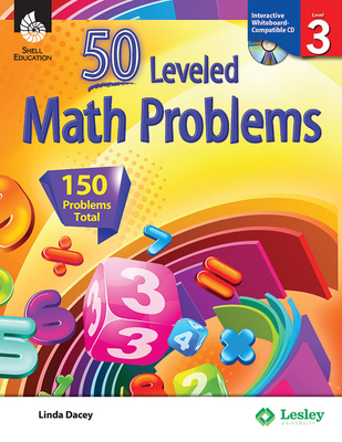 50 Leveled Math Problems Level 3 Cover Image