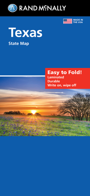 Rand McNally Easy to Fold: Texas State Laminated Map Cover Image