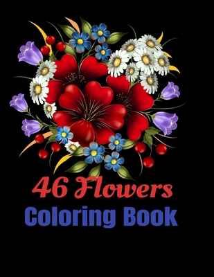 Art of Flowers: A Coloring Book of Floral Designs