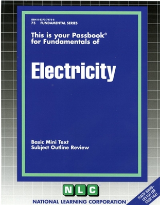ELECTRICITY: Passbooks Study Guide (Fundamental Series) By National Learning Corporation Cover Image