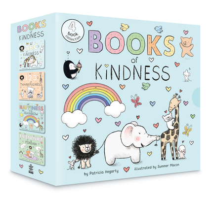 Books of Kindness: ABCs of Kindness; 123s of Thankfulness; Happiness Is a Rainbow; Friendship is Forever By Patricia Hegarty, Summer Macon (Illustrator) Cover Image