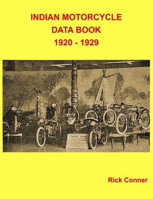 Indian Motorcycle Data Book 1920 - 1929 Cover Image