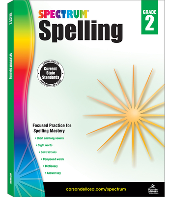 Spectrum Spelling, Grade 2: Volume 29 Cover Image