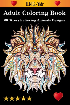Adult Coloring Book Cover Image
