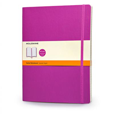Moleskine Classic Extra Large Ruled Notebook: Orchid Purple Cover Image