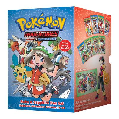 Pokémon Adventures Ruby & Sapphire Box Set: Includes Volumes 15-22 (Pokémon Manga Box Sets) Cover Image