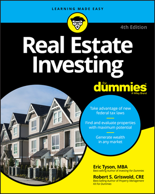 Real Estate Investing for Dummies By Eric Tyson, Robert S. Griswold Cover Image