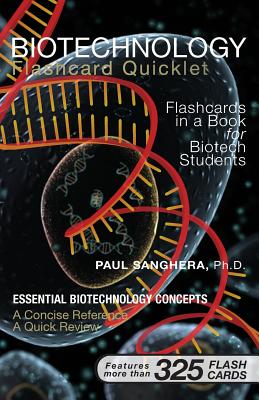 Biotechnology Flashcard Quicklet: Flashcards in a Book for Biotechnology Students Cover Image